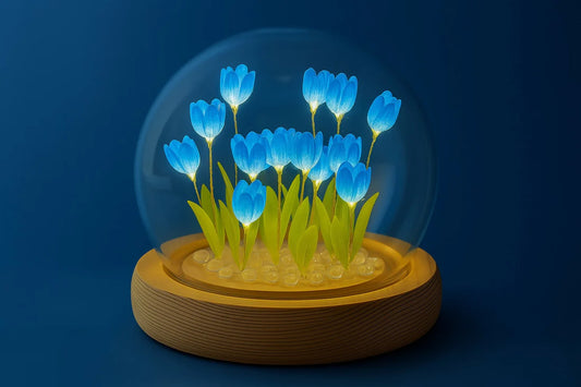 Tulip Glow Dome Lamp 🌷